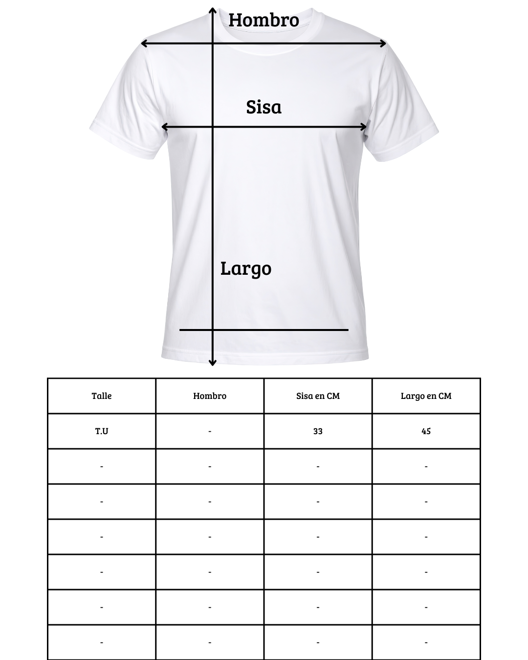 REMERA MORLEY TALLE ÚNICO - M01013 - Imagen 5