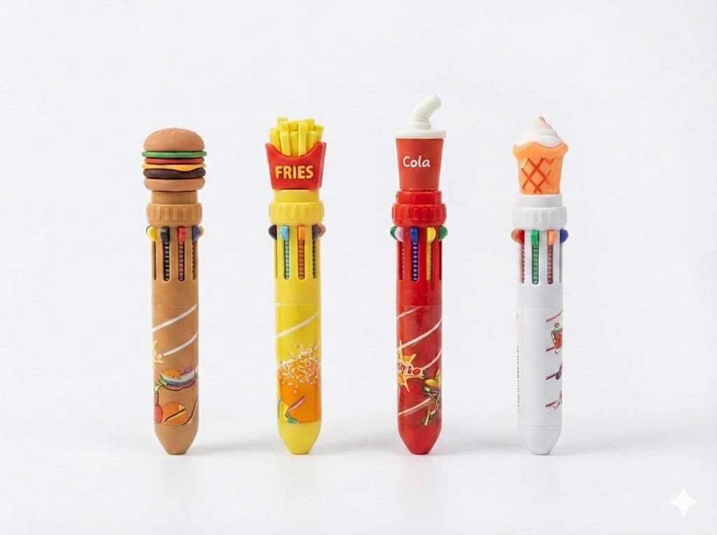 LAPICERA 10 COLORES COMIDA