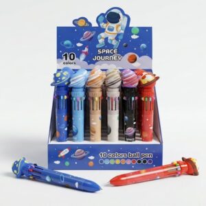LAPICERA 10 COLORES ESPACIAL X CAJA