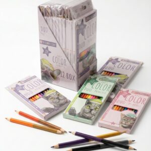 LAPICES DOBLE PUNTA PETS X CAJA