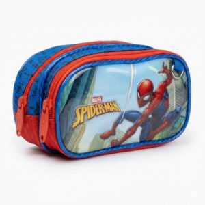 CARTUCHERA 2 CIERRES SPIDER-MAN - E01007