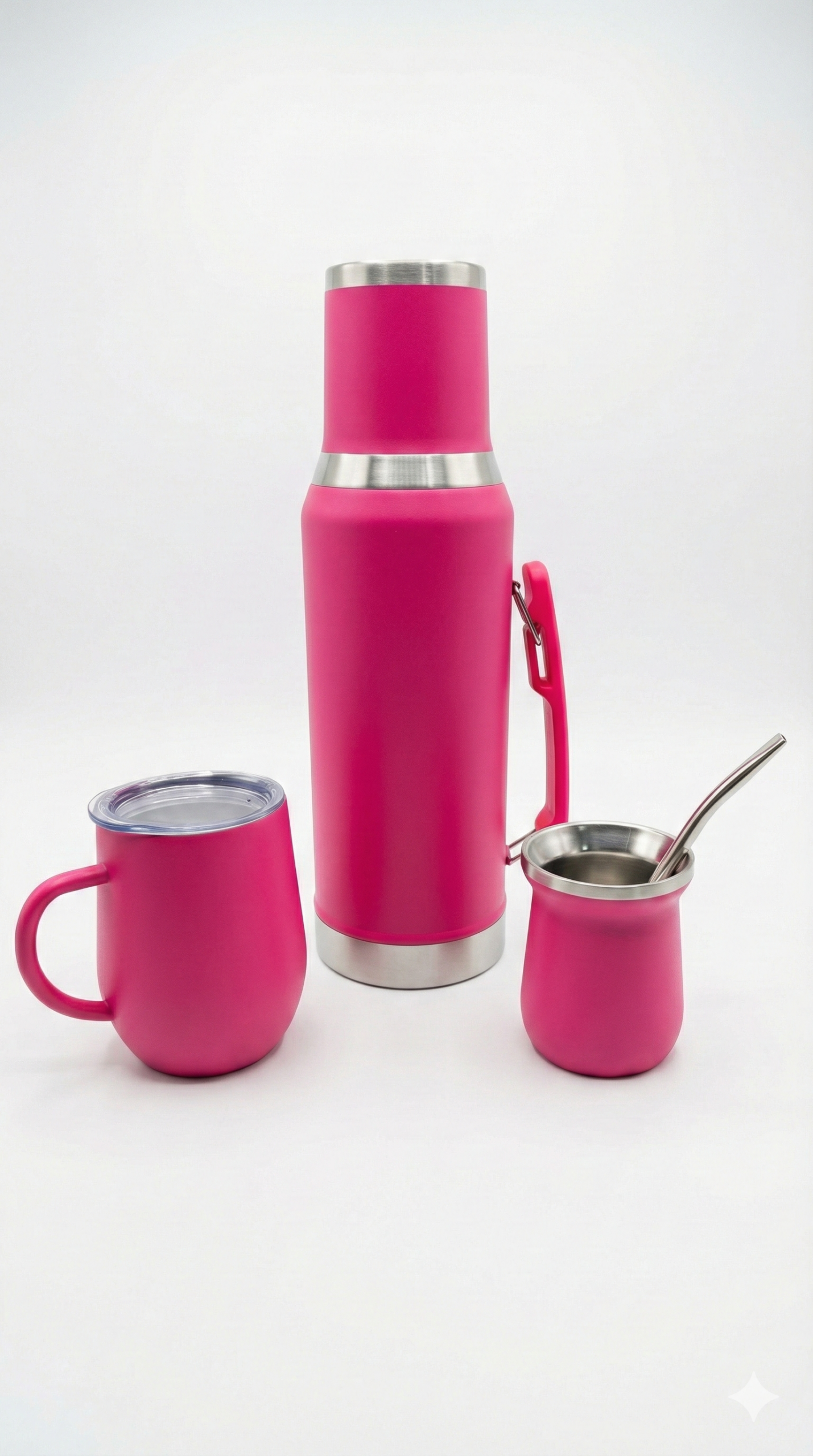 Combo Térmico Premium 3-en-1: Termo 1.2L + Mate + Taza Coffee - Imagen 8