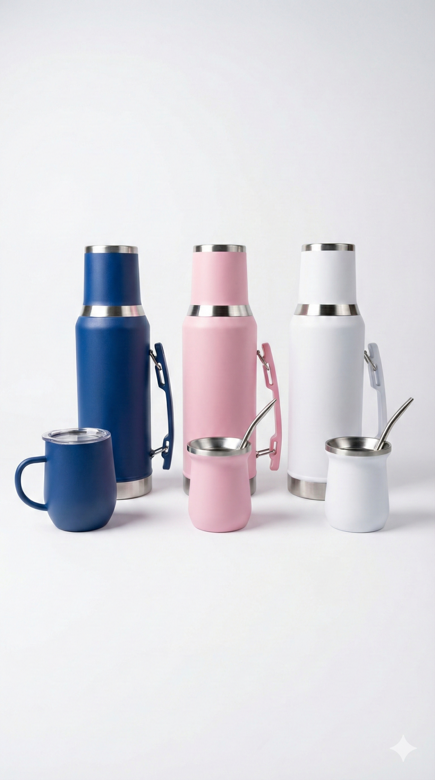 Combo Térmico Premium 3-en-1: Termo 1.2L + Mate + Taza Coffee - Imagen 5