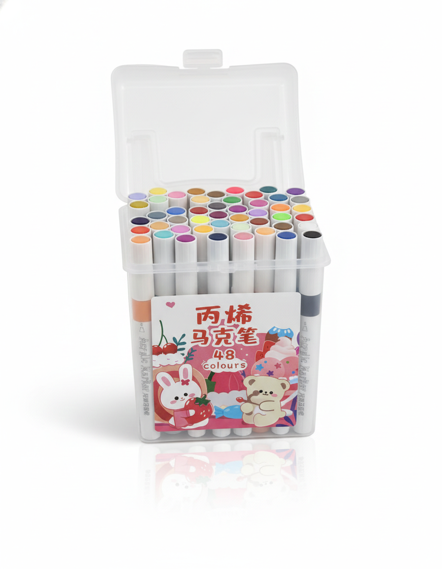 Set de Marcadores de 48 Colores