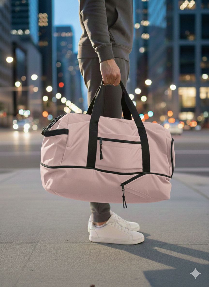 Bolso Expandible "Versa-Duffel": Estilo Urbano con Capacidad Ajustable - Imagen 4