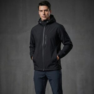 Campera Técnica Impermeable Apex Black