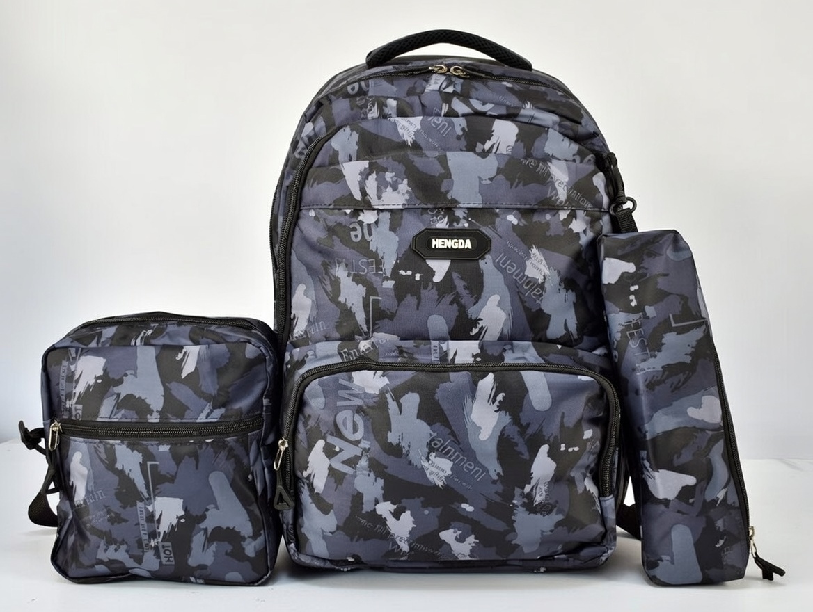 KIT MOCHILA CAMUFLADA