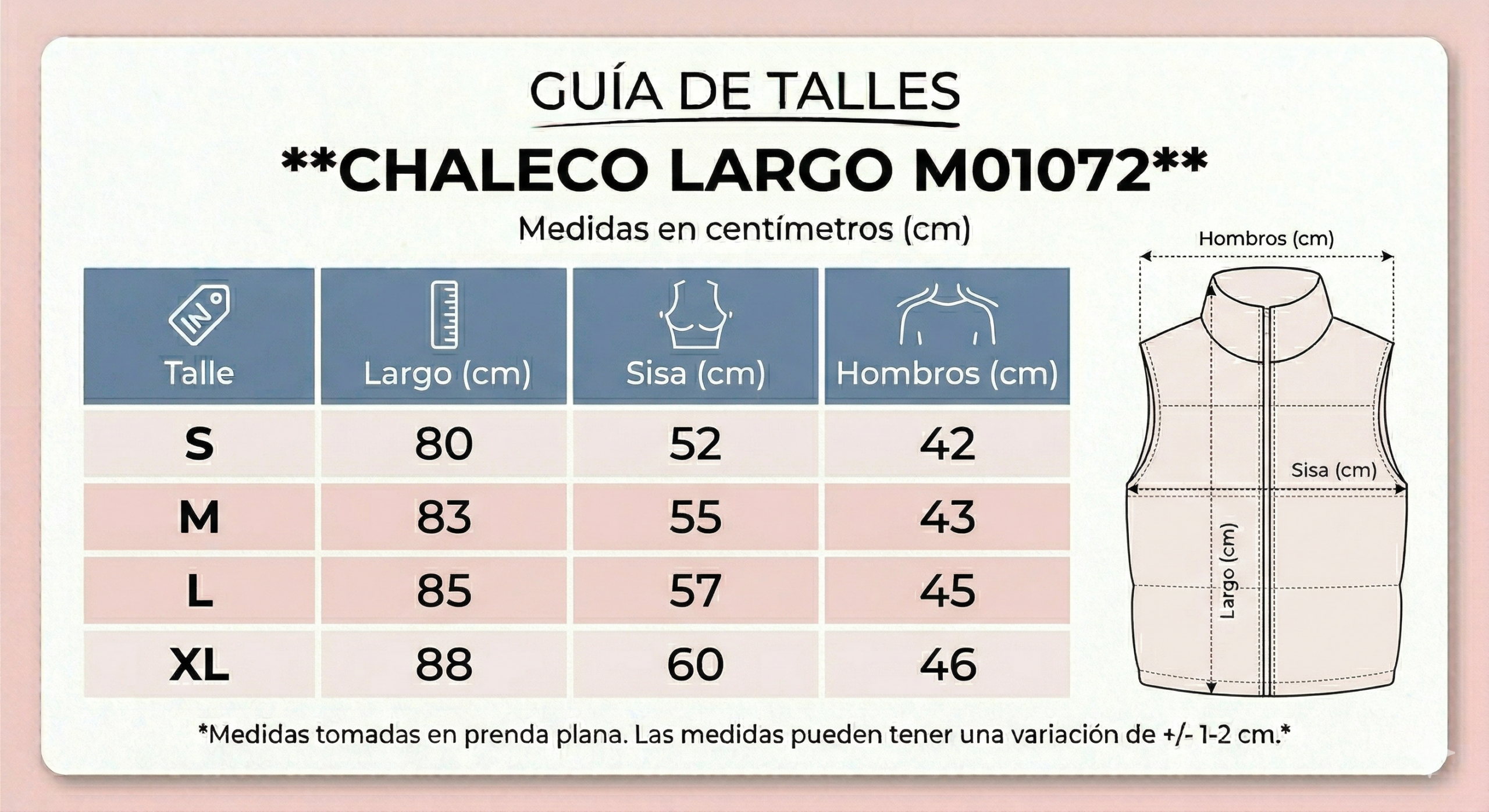 Chaleco Largo Puffer Dama Tapado Con Capucha - Imagen 5