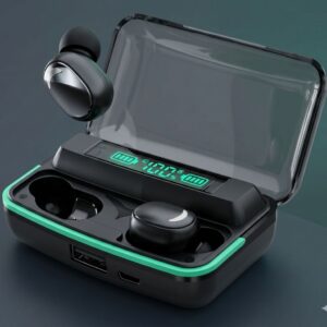 Auriculares Bluetooth TWS Pantalla LED + Estuche Power Bank