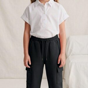 Pantalón Jogger Cargo Niña Algodón