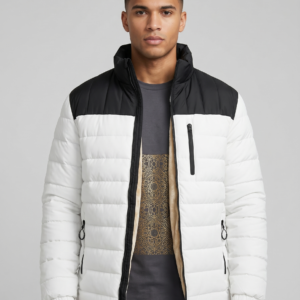 Campera Puffer Hombre Engomada Premium - Térmica E Impermeable