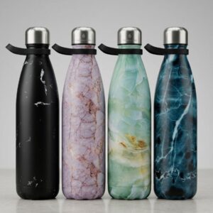 700ml "Aurora Marble" Botella Térmica Premium - Estilo y Rendimiento