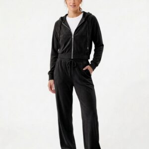 Conjunto Plush "Soft & Chic" – Campera con Capucha y Jogger Premium