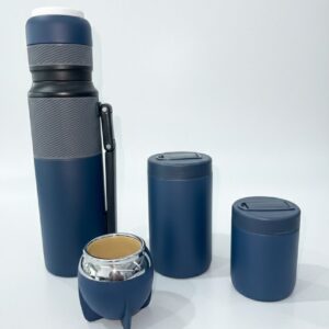 Set Matero Premium "Rocket" 4 Piezas – Edición Minimalista Matte