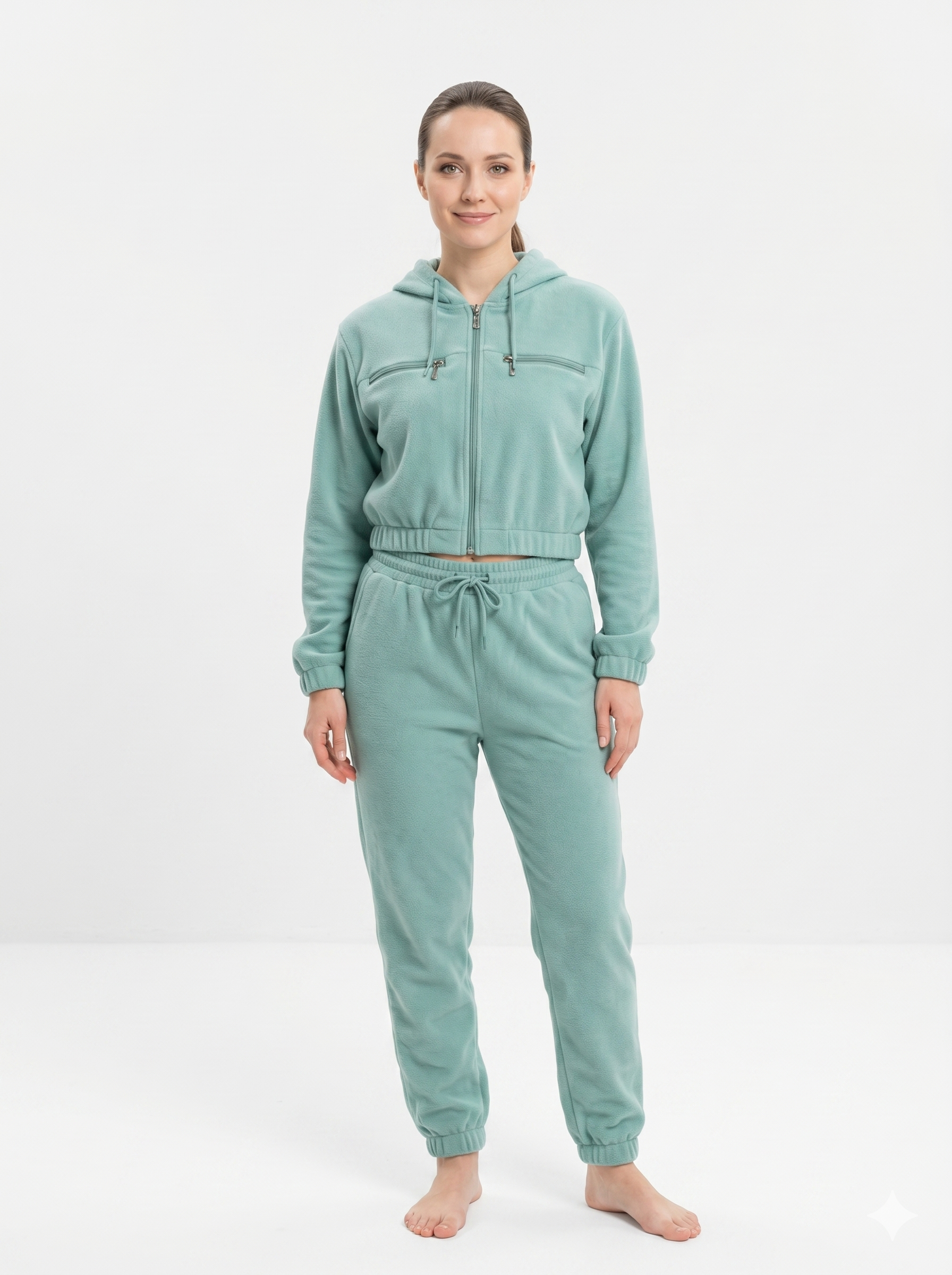 Conjunto Deportivo de Polar para Mujer - Invierno 2026