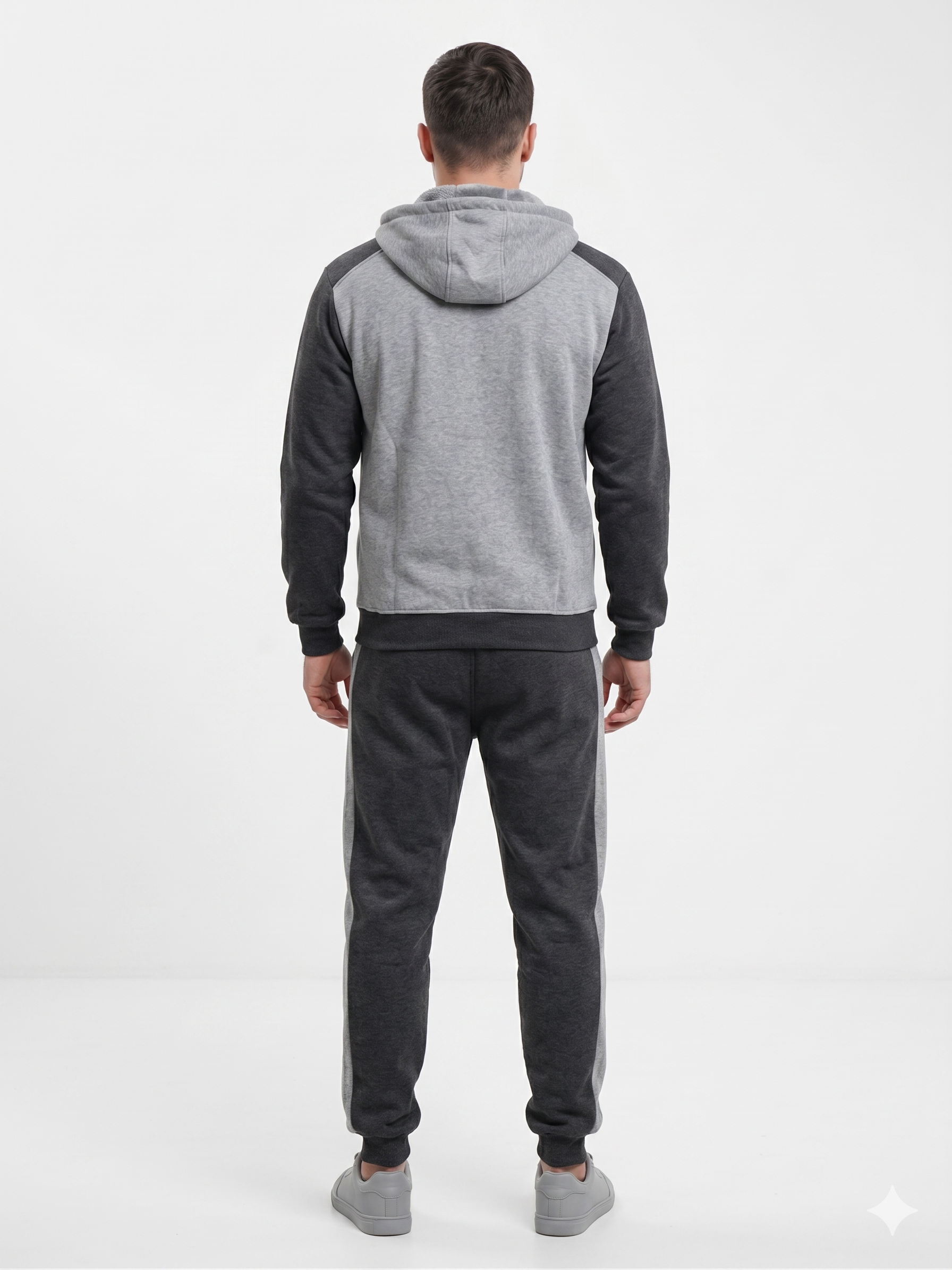 Set Deportivo Invierno Hombre - Algodón Premium Con Friza Soft H01093 - Mod2 - Imagen 8
