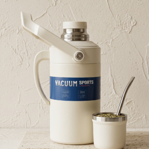 ¡El Combo Matero Definitivo! Termo Deportivo 1L Premium con Tapa Mate y Bombilla