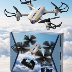 Drone Cuadricóptero con Cámara + Control Remoto con Pantalla – Transmisión en Tiempo Real