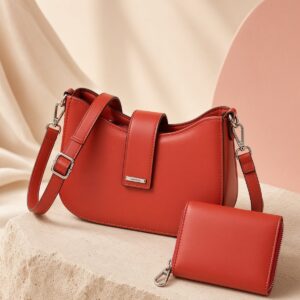 Cartera con Billetera – Diseño Elegante con Correa Ajustable