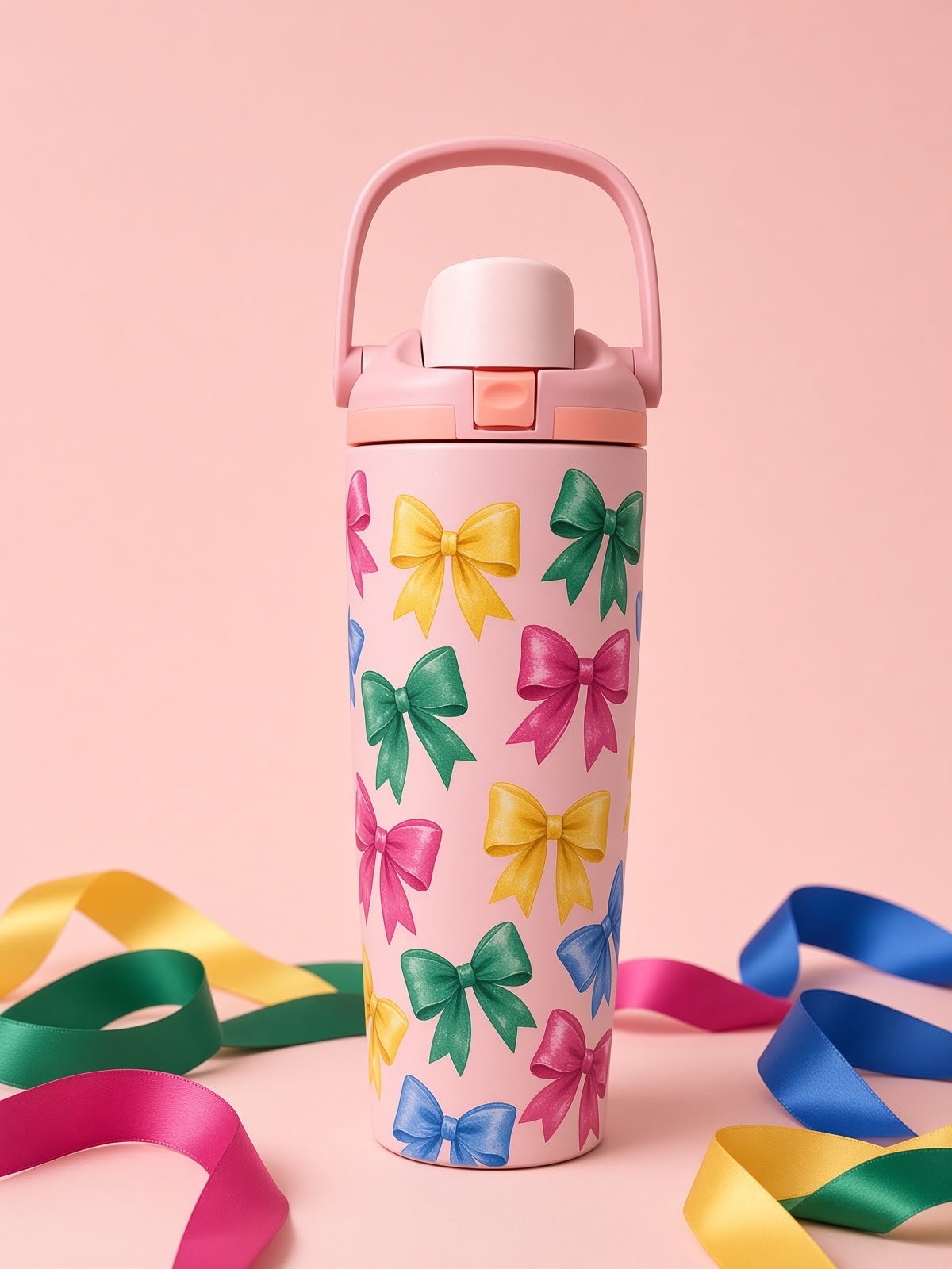 Botella Térmica 900 ml con Asa y Diseños Estampados - Imagen 7