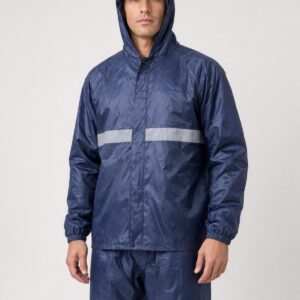 Equipo para Moto Impermeable con Bandas Reflectivas – Campera + Pantalón