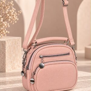 Cartera Dama Eco Cuero con Múltiples Compartimentos