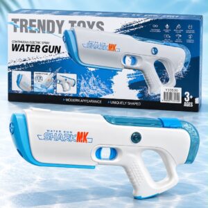 Pistola de Agua Eléctrica Shark MK – Automática con Recarga de Agua 💦