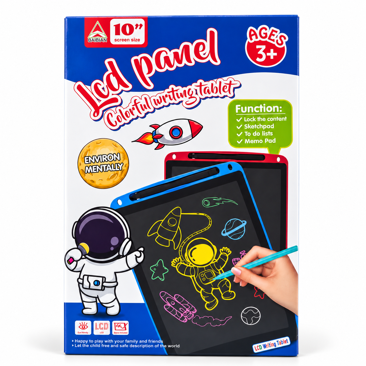 Pizarra LCD 10”